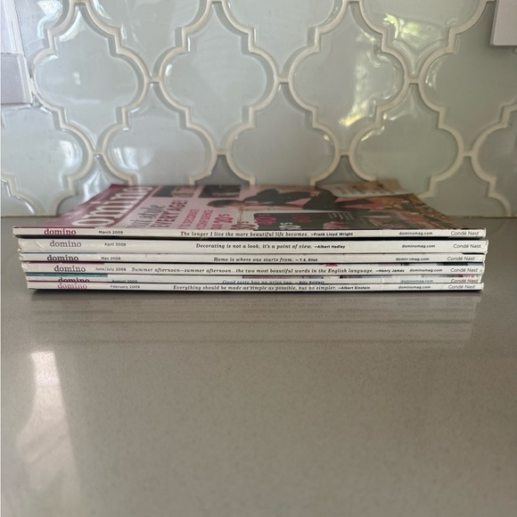 Domino Magazine 2008 2009 6 Issues Magazines lifestyle Decoration Decor House - Picture 16 of 16